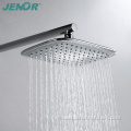 Square Concealed Hot and Cold Waterfall Shower Faucet